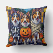 ラフコリーのハロウィンコスチューム クッション (裏面)