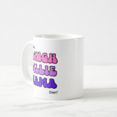 ラフコリーのママ コーヒーマグカップ (正面左)