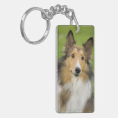ラフコリー, 犬 キーホルダー (正面左)