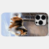 ラフコリー 雪を降らせて クリスマス Case-Mate iPhoneケース (裏面 (横))