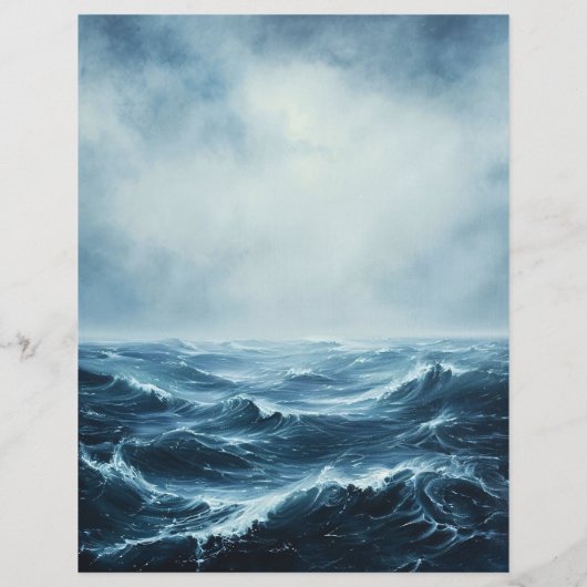 ラフシーズ海波スクラップブック紙 (裏面)