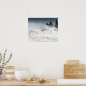 ラフシーズ、ヴィク・イ・ミルダル、アイスランド ポスター (キッチン)