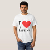 ラフティングが大好き Tシャツ (正面フル)