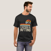 ラフティングをしていたいグラフィック Tシャツ (正面フル)