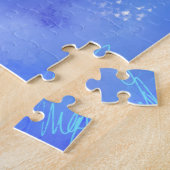 ラフティングガールパズル絵画-'s ジグソーパズル (側面)