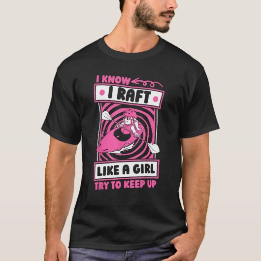 ラフティングガール白水垂木 Tシャツ (正面)