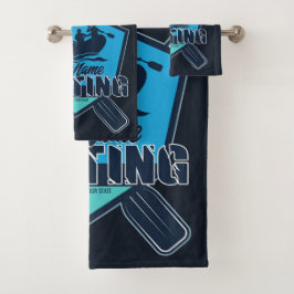 ラフティングパーソナライズされたホワイトウォーター川アドベンチャー バスタオルセット