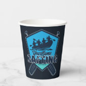 ラフティングパーソナライズされたホワイトウォーター川アドベンチャー 紙コップ (正面)