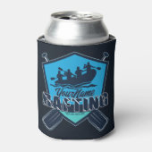 ラフティングパーソナライズされたホワイトウォーター川アドベンチャー 缶クーラー (缶正面)