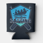 ラフティングパーソナライズされたホワイトウォーター川アドベンチャー 缶クーラー (正面)