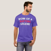 ラフティング伝説のかわいい女性ママ Tシャツ (正面フル)