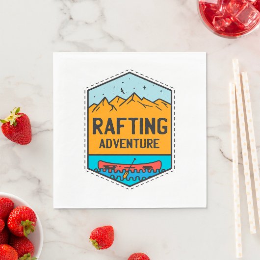 ラフティング・アドベンチャー スタンダードランチョンナプキン