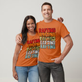 ラフティング スポーツ ヴィンテージ Tシャツ (ユニセックス)