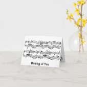 ラフマニノフのノートカード カード (黄色い花)