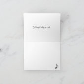 ラフマニノフのノートカード カード (内部)