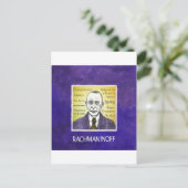 ラフマニノフ ポストカード (スタンド正面)