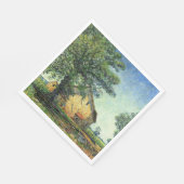 ラフランスのプティートマーレ農場(by Francis Picabia) スタンダードランチョンナプキン (角)