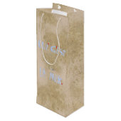 ラフランスのマーシェルコーラルギフト酒ワインバッグ ワインギフトバッグ (裏面アングル)