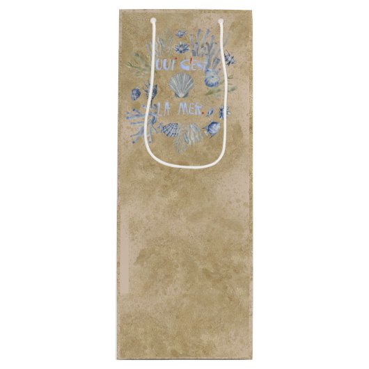 ラフランスのマーシェルコーラルギフト酒ワインバッグ ワインギフトバッグ (正面)