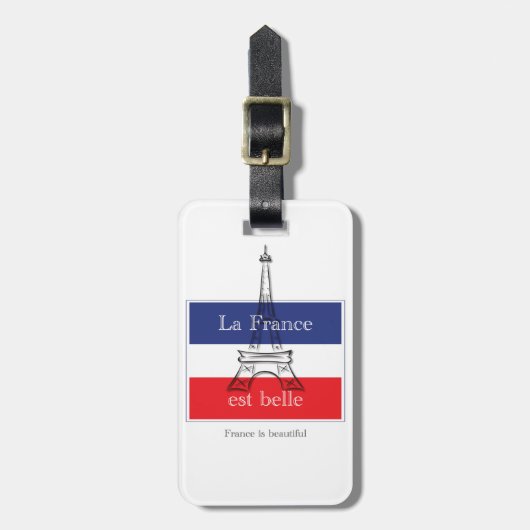 ラフランスエストベル ラゲッジタグ (正面縦)