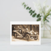 ラフランス消防車1924 ポストカード (スタンド正面)