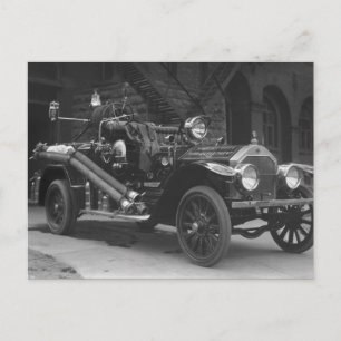 ラフランス消防車1924 ポストカード