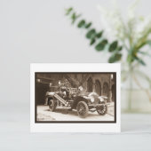 ラフランス消防車1924 ポストカード (スタンド正面)