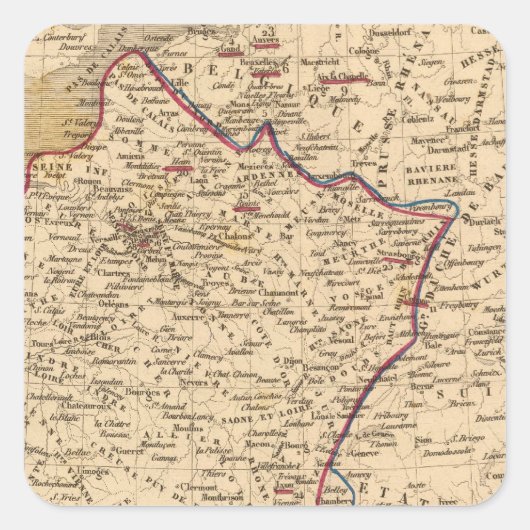 ラフランス1814 a 1840 スクエアシール (正面)