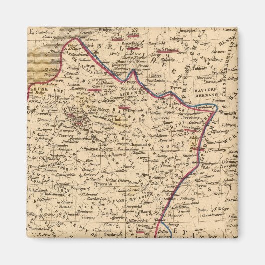 ラフランス1814 a 1840 マグネット (正面)