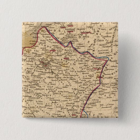 ラフランス1814a1840 缶バッジ (正面)