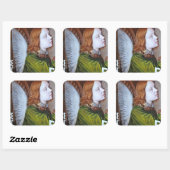 ラフランス2013年写真 スクエアシール (シート)