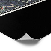 ラフリバーレイクケンタッキー衛星ポスターマップ ポスター (角)