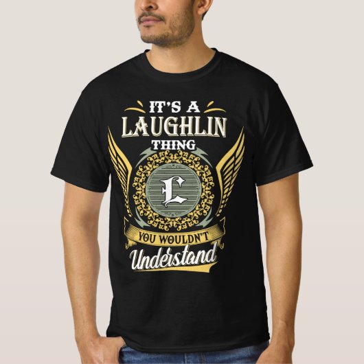 ラフリンなものは理解できない Tシャツ (正面)