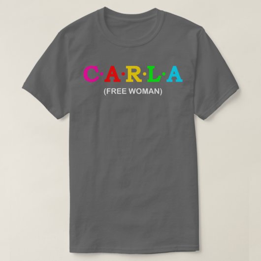 ラフリーウーマン1 Tシャツ (デザイン正面)