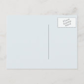 ラフレイクのカヤック弓、山のはがき ポストカード (裏面)