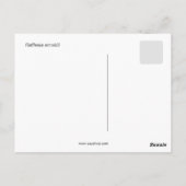 ラフレシア・アーノルディ ポストカード (裏面)