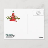 ラフレスとライリー - シーズー - ミラー ポストカード (裏面)