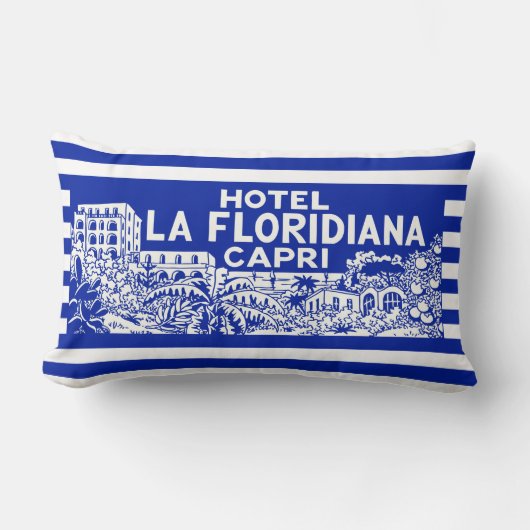 ラフロリディアナカプリ ランバークッション (正面)