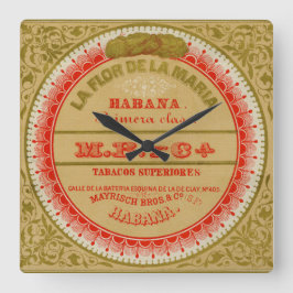 ラフロールデラマリア スクエア壁時計