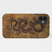 ラフ中国のドラゴン Case-Mate iPhoneケース (裏面(横))