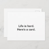 ラフ救済パッチを介して愛する人にカード。 ポストカード (正面/裏面)