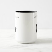 ラフ日なしラブラドールリトリバー マグカップ (中央)