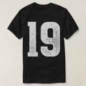 ラフ番号19 1 Tシャツ (デザイン正面)