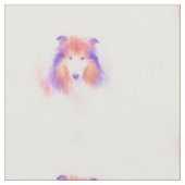 ラフ絵を描コリー ファブリック (クローズアップ)