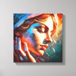 ラフ美しい キャンバスプリント