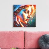 ラフ美しい キャンバスプリント (インサイチュ (リビング))