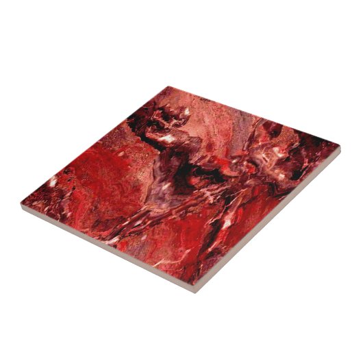 ラフ赤岩火星 タイル (側面)