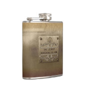 ラフ金属プレート焼き フラスク (右)