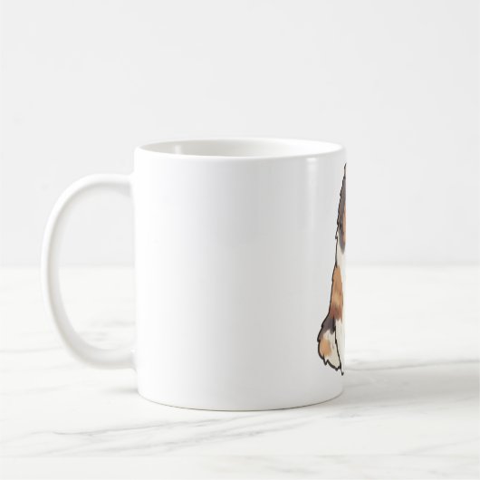 ラフ魔法 コーヒーマグカップ (左)