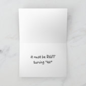 ラフ40番!誕生日カード カード (内部)